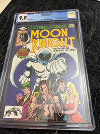 Moon Knight #1 CGC graded 9.0