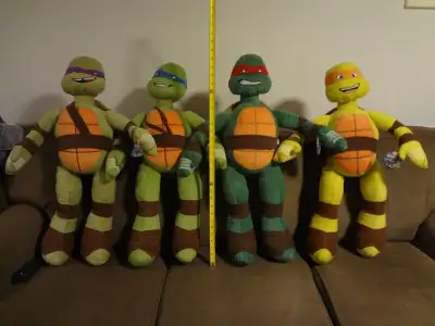 Teenage Mutant Ninja Turtles Stuffed Toys $130, View more