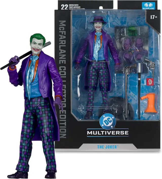 DC Multiverse Joker (Batman 89) Collectors Ed MCFARLANE TOYS