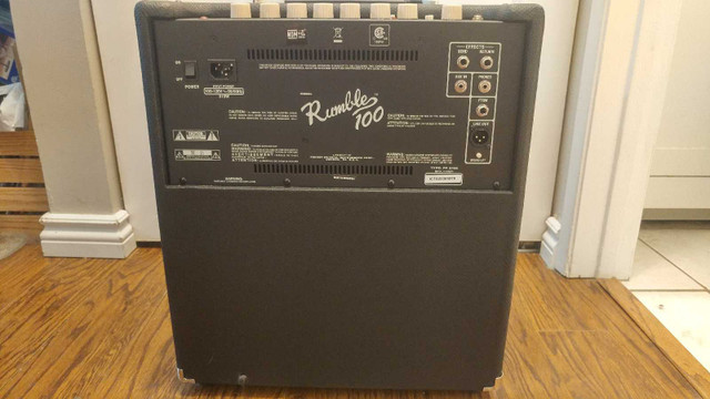 Fender Rumble 100 V3 in Amps & Pedals in Strathcona County - Image 3