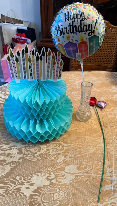 5 birthday decorations , View more