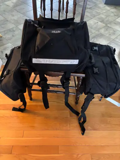 New with tag Gears heavy duty saddlebags