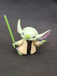 Stitch as Yoda Action Figure Disney Parks Star Wars