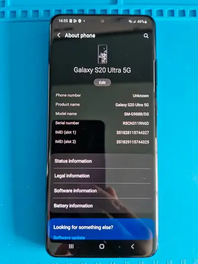 Samsung S20 Ultra 5G 
