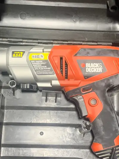 Black and decker 6.5a hammer drill, View more