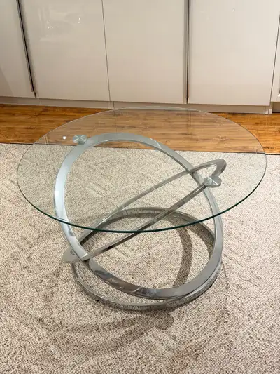 Table de salon en verre trempé , View more