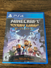 Minecraft story mode PS4 game