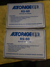 Auto page rs 60 remote car starter 