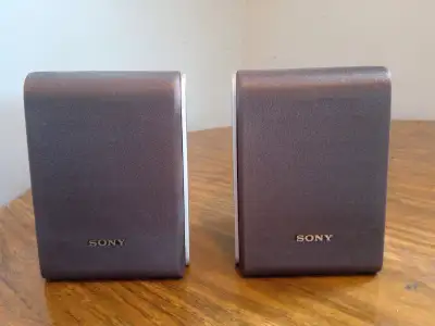 SONY Book Shelf Speakers 10-100 W peak power. 4 to 8 Ohms$45, View more