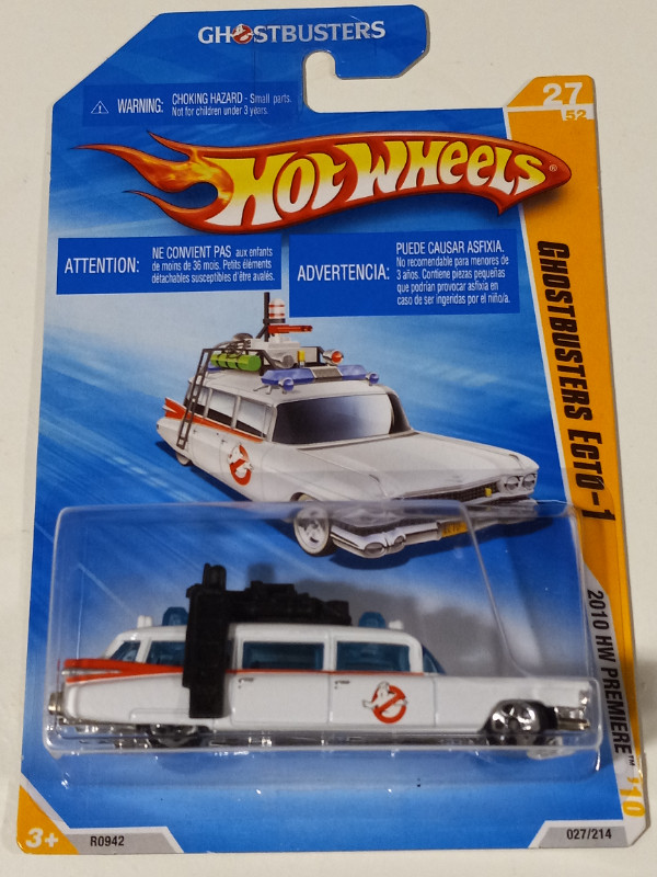 Hot Wheels Ghostbusters Ecto-1 First Edition 2010 Premier 1:64 in Toys & Games in Trenton