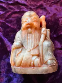 old  Chinese Buddha  carving