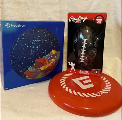 New Playground Ball, Junior Football & Frisbee, View more