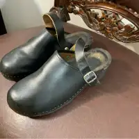 Genuine leather punk motorcycle style shoes (femme)