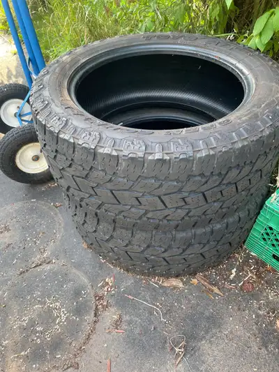 2tires good shape Toyo at Open country Load range f Cash only Pick up Cole harbour