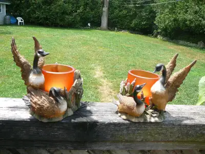 Canada Goose votive holders, Canada Goose candleholders, Geese, View more