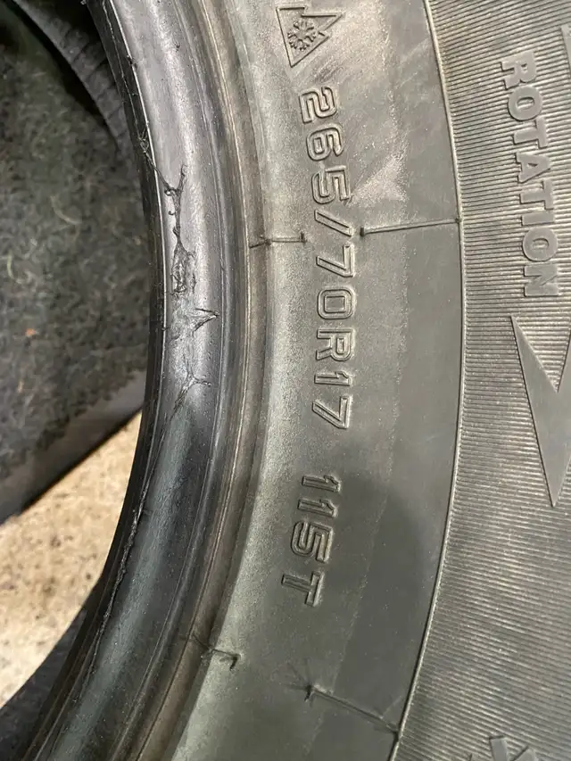 265/70/17 Winter Tires Price Reduced in Tires & Rims in St. Catharines - Image 5