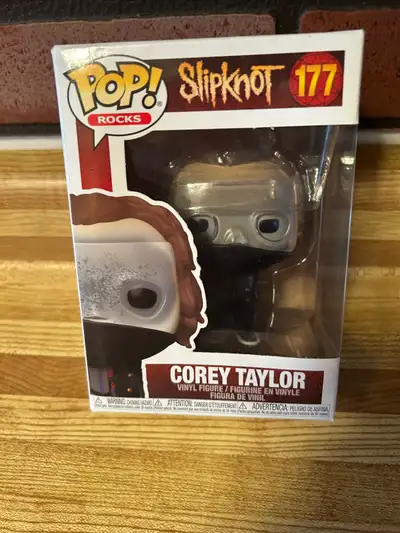 COLLECTABLE FUNKO POP-ROCKS-SLIPKNOT-COREY TAYLOR #177, View more