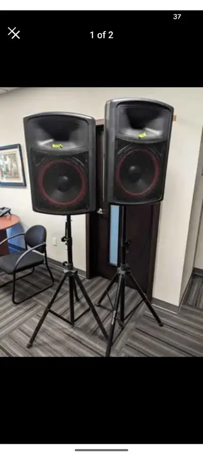 SST SPEAKERS WITH STANDS, View more