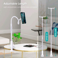 LONG ARM CELL PHONE MOBILE TABLET HANDS-FREE STAND