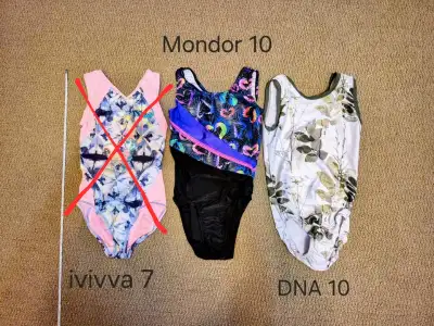 - Mondor size child large 10, DNA size child large 10 (tag cut off by daughter) - $25 each, take bot...