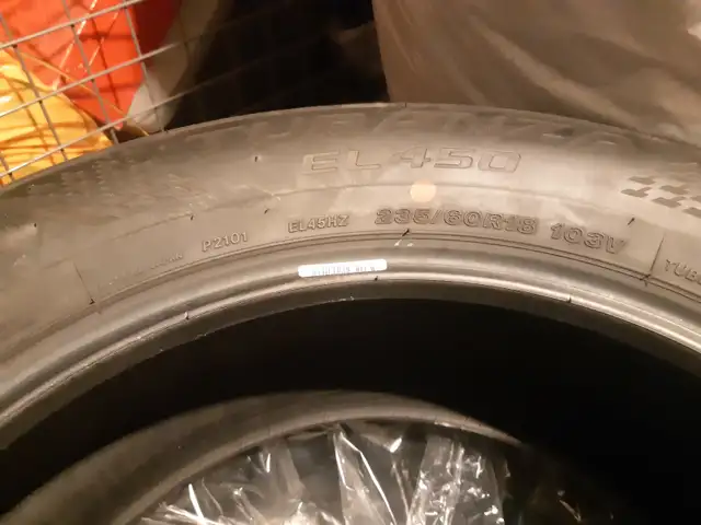 Summer tires Bridgestone EL 450 235/60/R18 like new in Tires & Rims in City of Montréal - Image 4