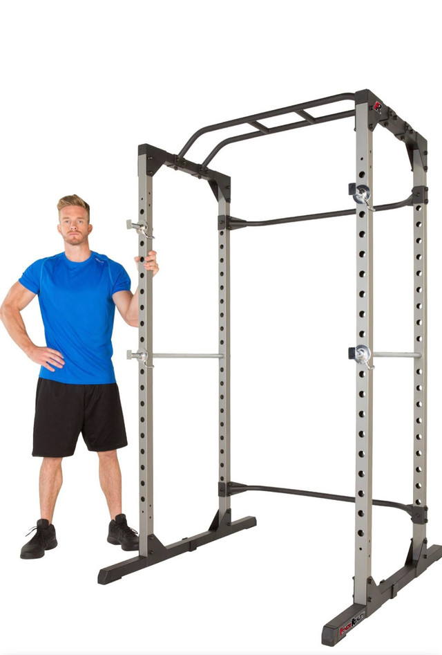 Olympic Cage Home Gym System – Multifunction Squat Rack in Exercise Equipment in Hamilton - Image 4