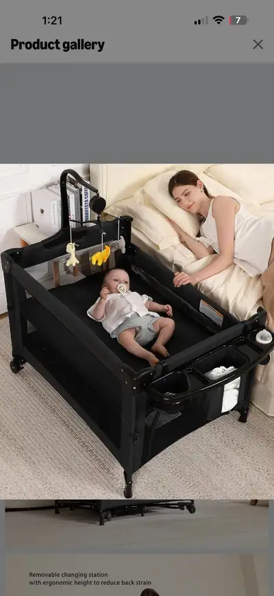 Pack and Play , 4 In 1 Portable Crib, View more