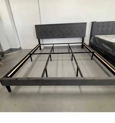 king size bed frame with mattres, View more