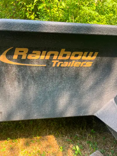 Heavy duty all coated steal construction trailer. Used to move to Nelson from Calgary. Has 400 miles...