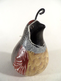 Quail by Stone Candles of Berkeley, CA