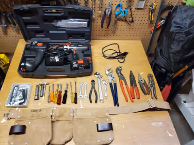 We are downsizing to a condo, and getting rid of duplicate tools and/or tools we will not make use o...