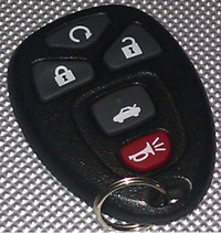 GM remote keyless entry key FOB (22733524)