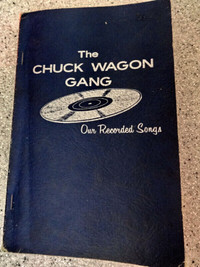 The Chuck Wagon Gang Recorded Music Songs Book 1964