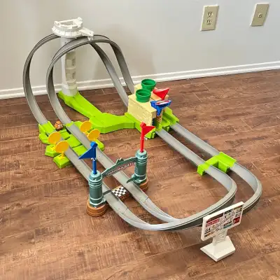 Retail price $70+tx = $79 Comes with cars. Located in Orleans. Cash only.