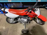 Honda CRF 50F dirt bike