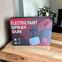 Electric spray paint gun 