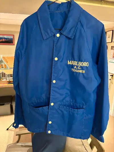 1972-73 TORONTO MARLBOROS ATHLETIC CLUB TRAINER Jacket !, View more