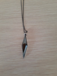 Black diamond necklace ( ring has sold)