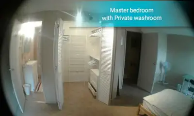 master bed with private washroom for rent south keys