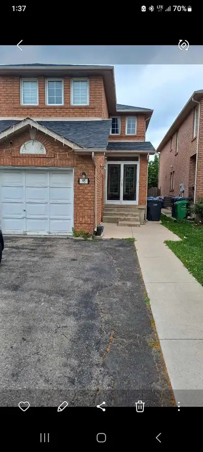1 Bedroom for rent in Brampton (McLaughlin & Ray Lawson)