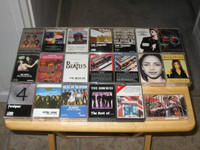 CASSETTE TAPES OF VARIOUS ROCK GROUPS & SINGERS ($5 EACH)