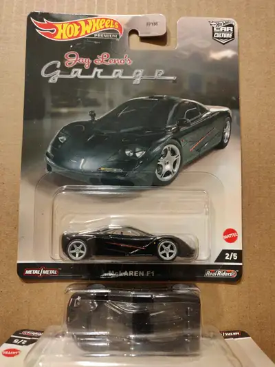 New Hot Wheels Car Culture Jay Leno McLaren F1 1:64 diecast car, View more