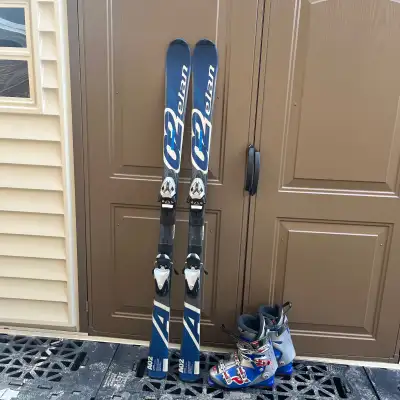 152 Elan ski  with boots , View more