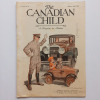 Canadian Child Oshawa April 1930 Studebaker Magazine for Mothers