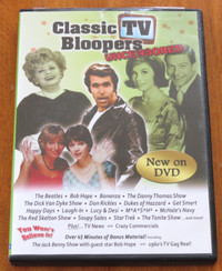Classic TV Bloopers Uncensored DVD 2013