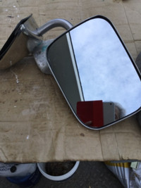 GM square body stainless steel door side mirror