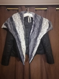 Woman's handmade winter jacket