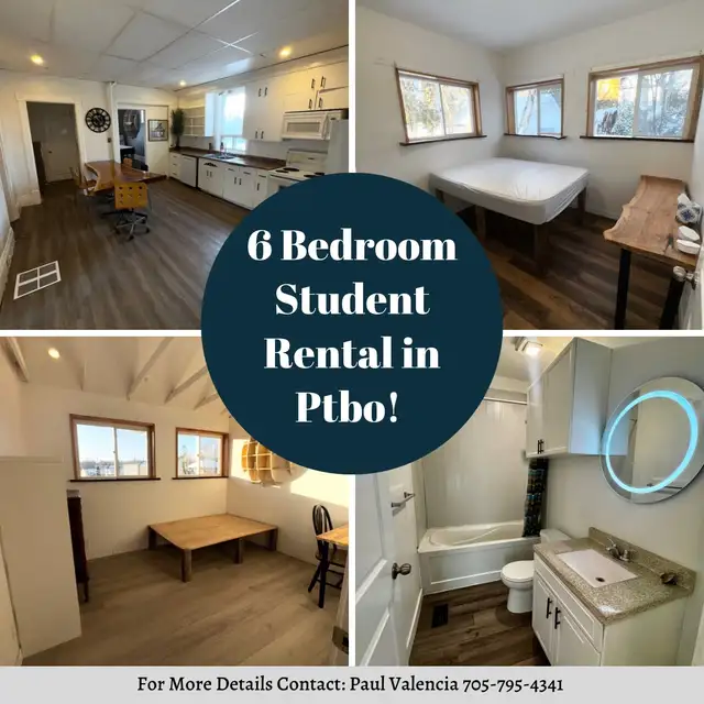 6 bedroom Student rental! North End Ptbo