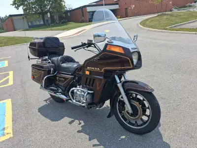1983 GL 1100 runs great new tires, stereo used on weekend selling do to moving asking $1800.00 o b o...