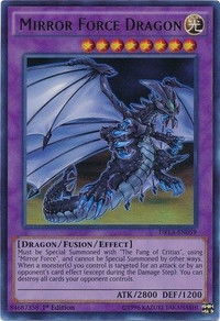Yugioh Mirror Force Dragon (Ultra Rare) yu gi oh